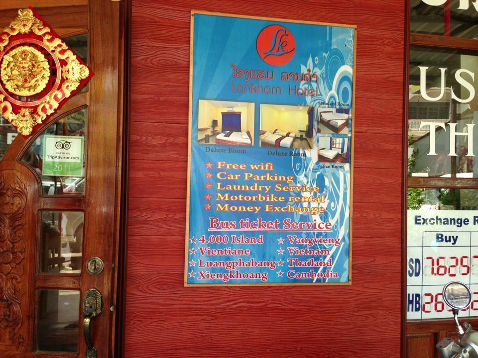 Lankham Hotel Pakse Exterior foto